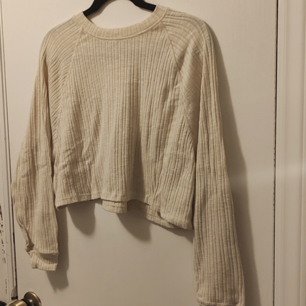 Long Sleeve Crop Top